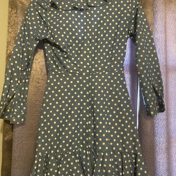 Blue polka dot dress from misguided - Picture 11 of 16